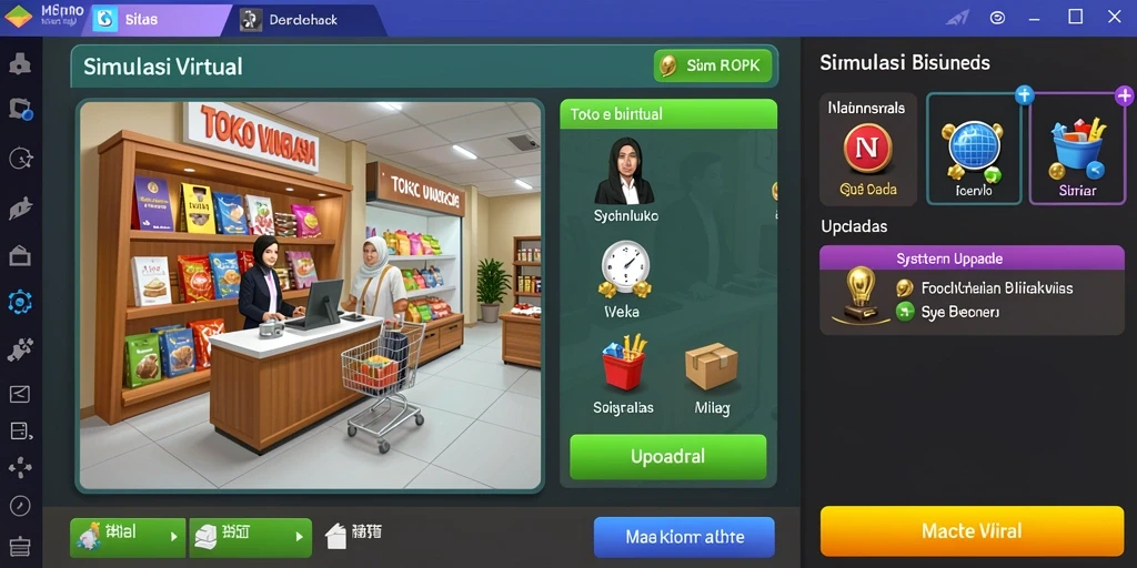 Tampilan awal yang menarik dan intuitif.
