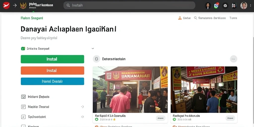 Tangkapan layar menampilkan antarmuka permainan yang menarik.