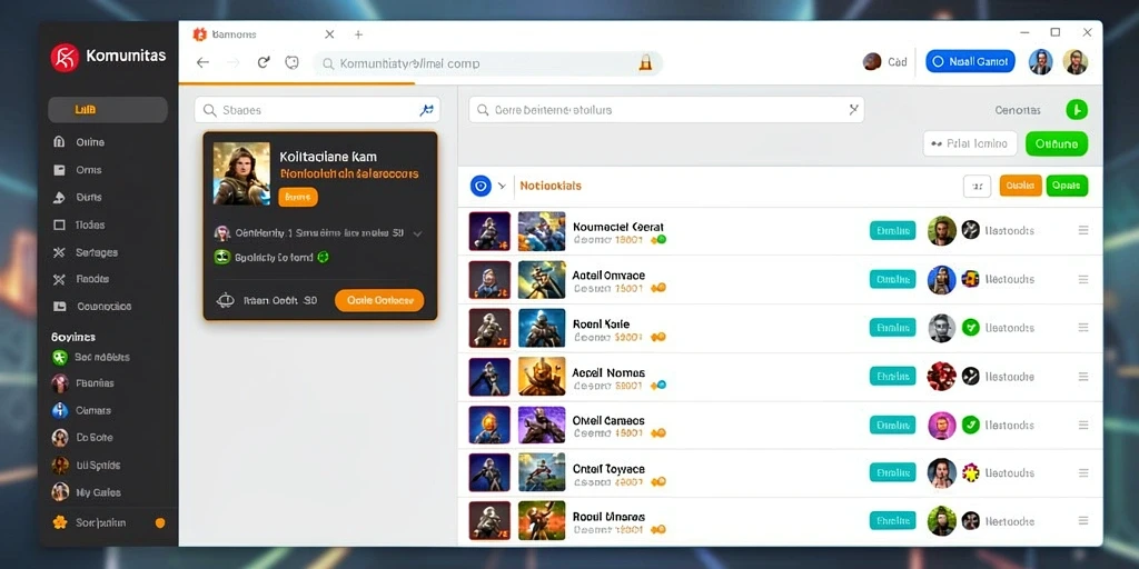 Screenshot menampilkan aksi seru dalam game.