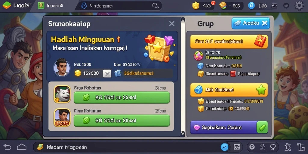 Tampilan awal COLOKSGP yang menarik dan ramah pengguna.
