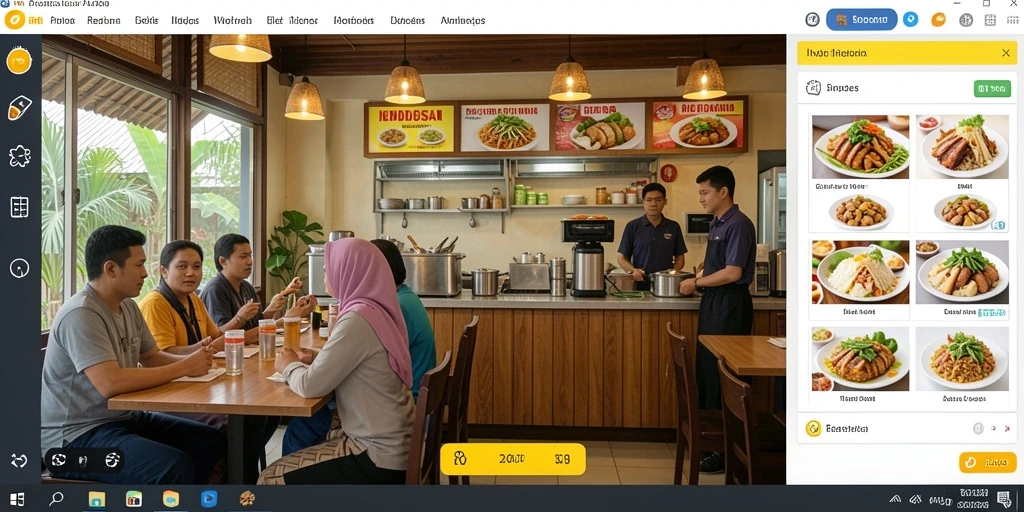 Tampilan antarmuka yang bersih dan mudah dinavigasi.