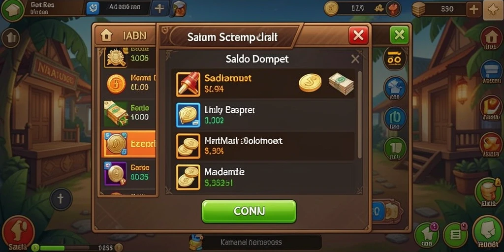 Tampilan antarmuka yang menarik dan mudah digunakan.