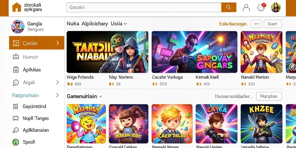 Tampilan grafis yang memukau dan menarik.