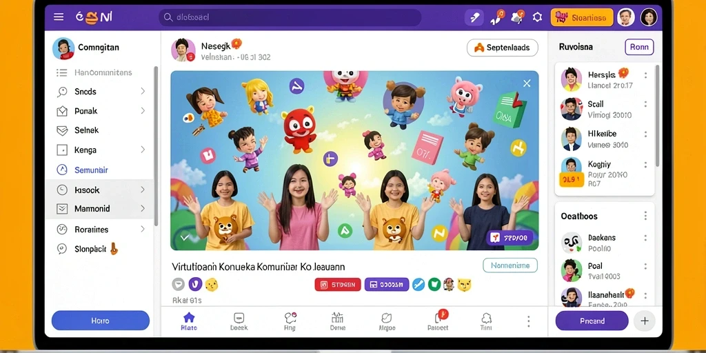 Antarmuka aplikasi IDEBET yang ramah pengguna.