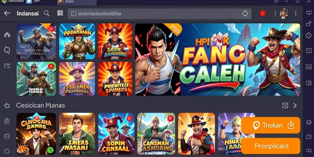 Tampilan antarmuka aplikasi JAYABET yang modern dan user-friendly.