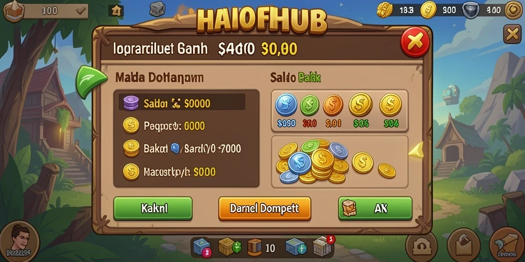 Tampilan antarmuka yang intuitif dan menarik.