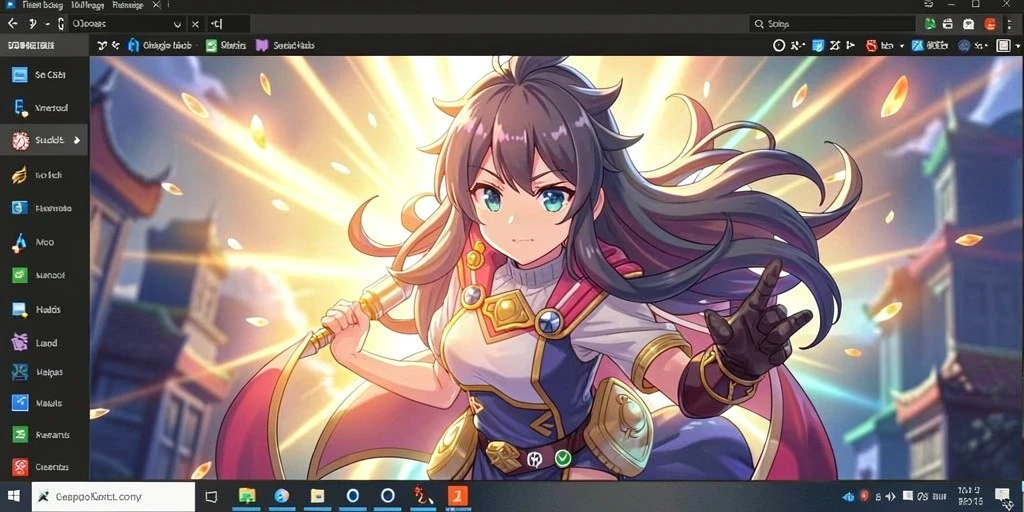 Tangkapan layar menampilkan grafik game yang memukau.