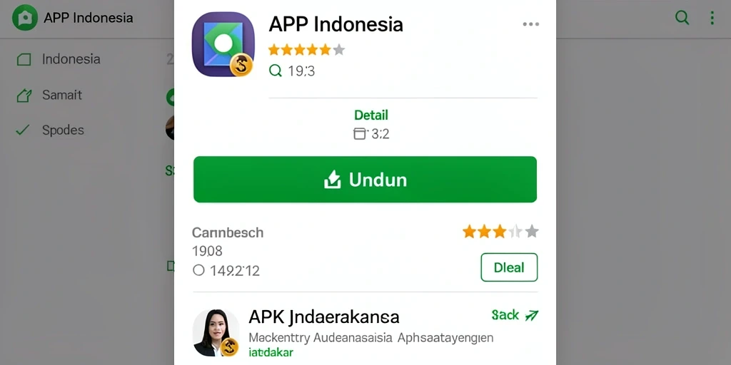Tampilan antarmuka yang user-friendly.