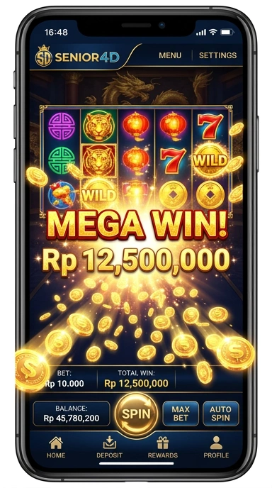 Pratinjau antarmuka senior4d — aplikasi APK resmi Android v3.6.9
